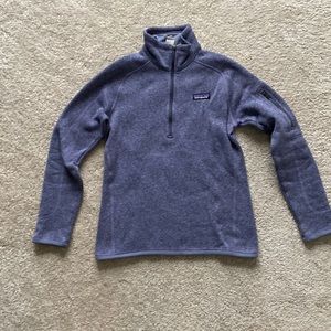 Patagonia Better Sweater 1/4 Zip Fleece - Purple